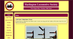 Desktop Screenshot of harlingtonlocomotivesociety.org.uk